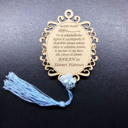 Ahşap Nazar Dualı Magnet 2