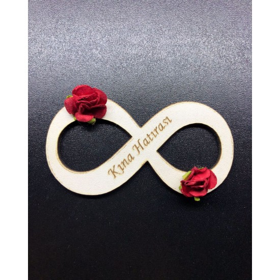 Ahşap Sonsuzluk Magnet