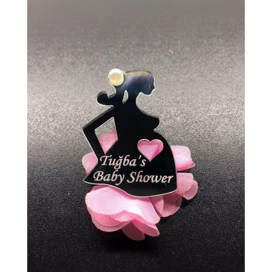 Pleksi Baby Shower  Magnet