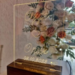 Led Işıklı İsimlik