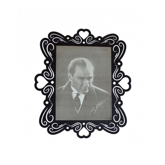 Çerçeveli Ahşap Kazıma Tablo