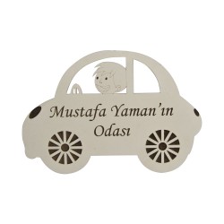 Ahşap Araba Kapı Süsü