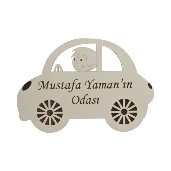 Ahşap Araba Kapı Süsü